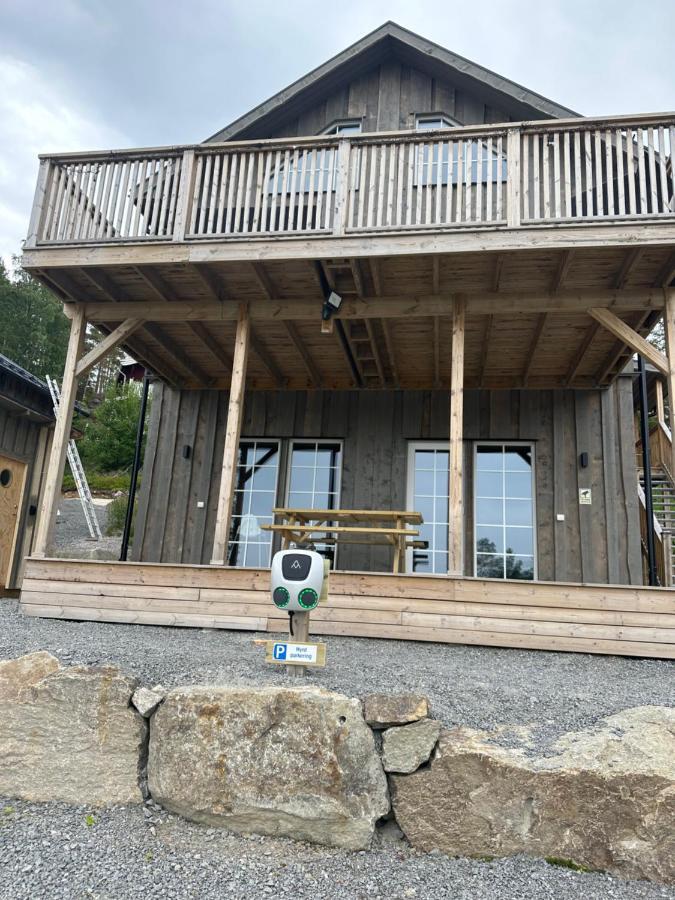 Modern Stuga Med Ski Lodge Kaensla Йервсё Экстерьер фото